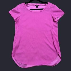 Pink Ann Taylor Short Sleeve Blouse, Size XS
